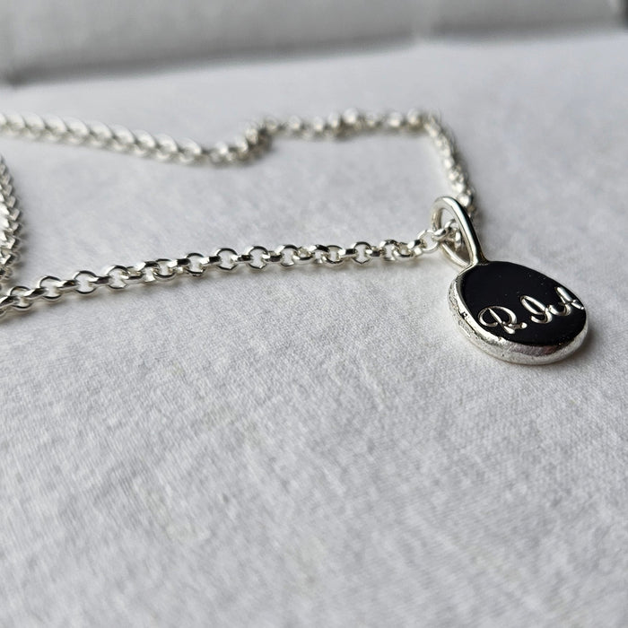 Sterling Silver Capella Organic Necklace