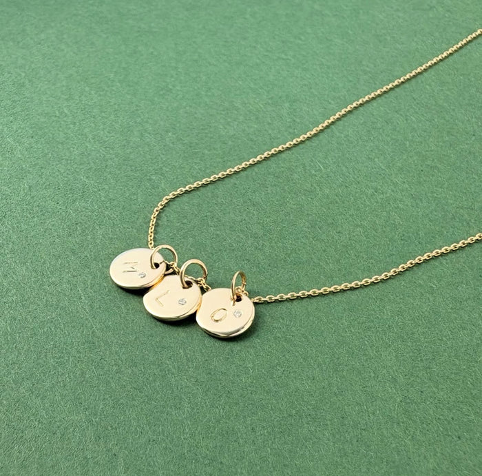 Diamond Little O Necklace