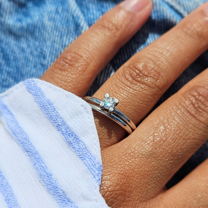 Halley Solitaire Ring