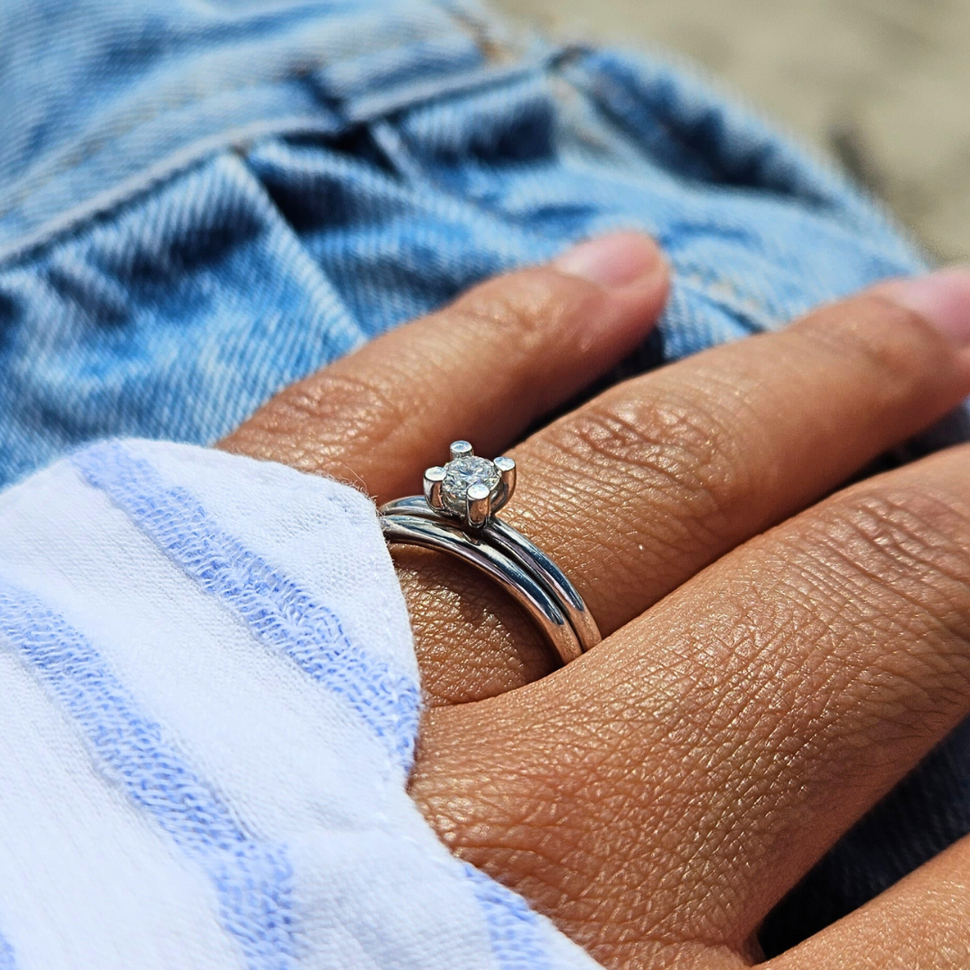 Halley Solitaire Ring