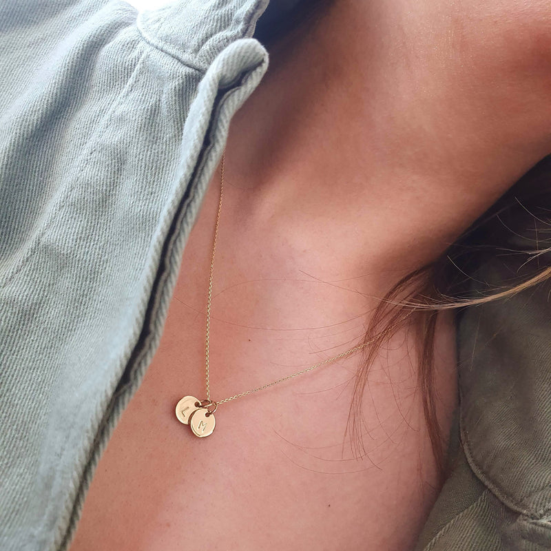 Gold Little O Necklace