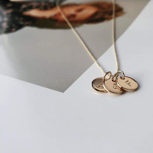 Gold Little O Necklace