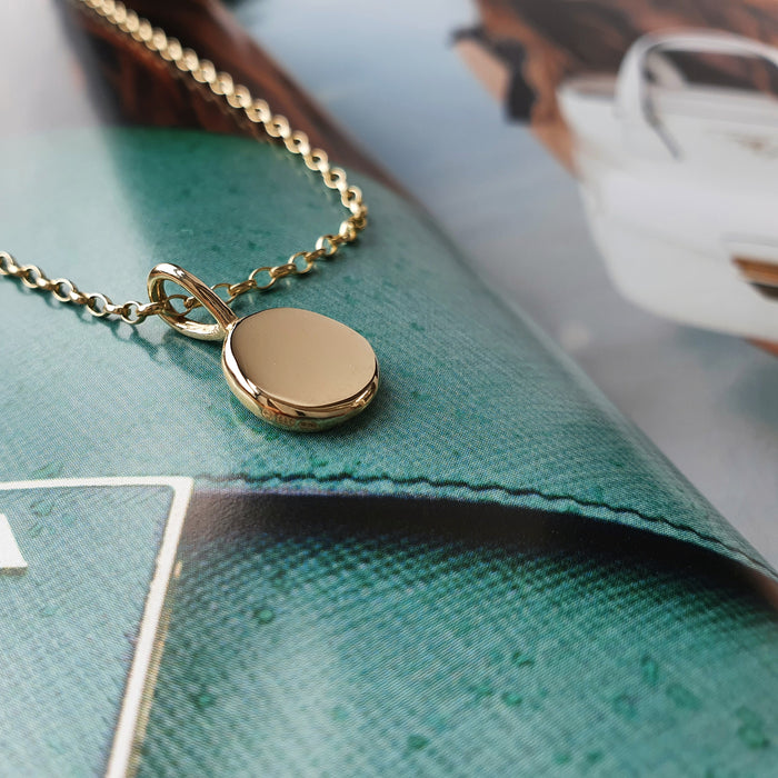 Gold Capella Organic Necklace- Medium