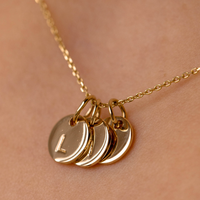 Gold Little O Necklace