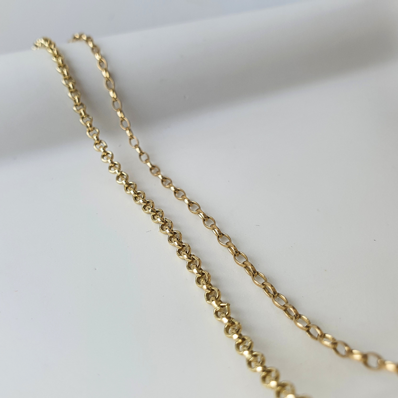 Gold Wishbone Necklace