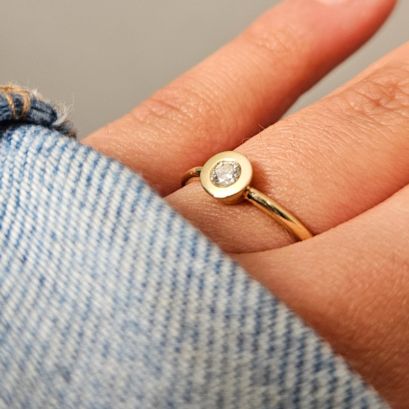 Vega Birthstone Ring