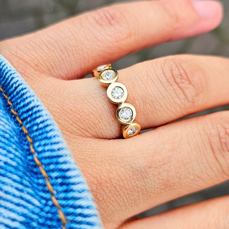 Vega Diamond Eternity Ring