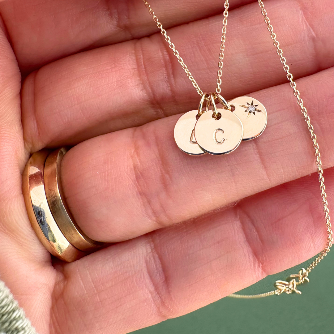 Gold Little O Necklace