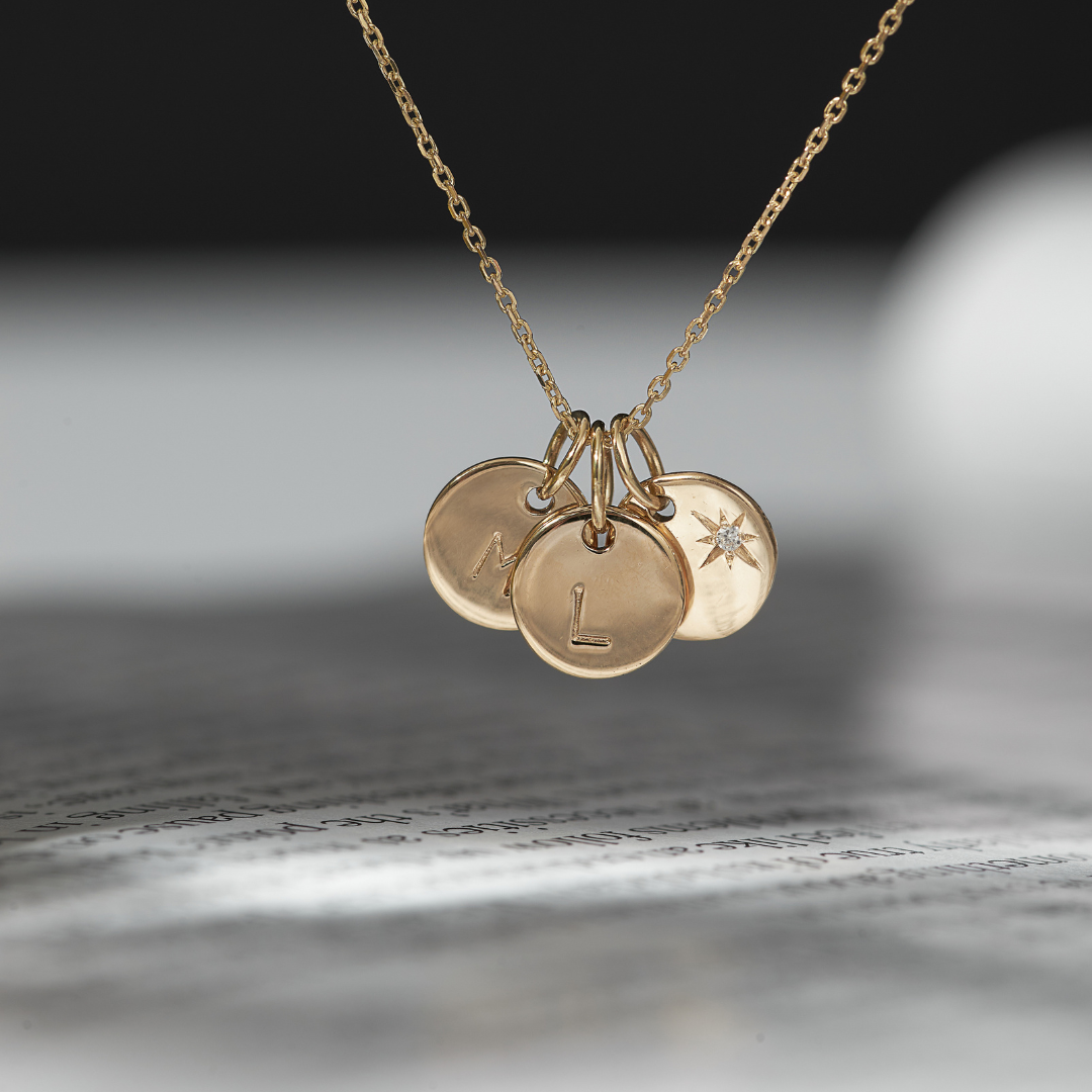 Gold Little O Necklace