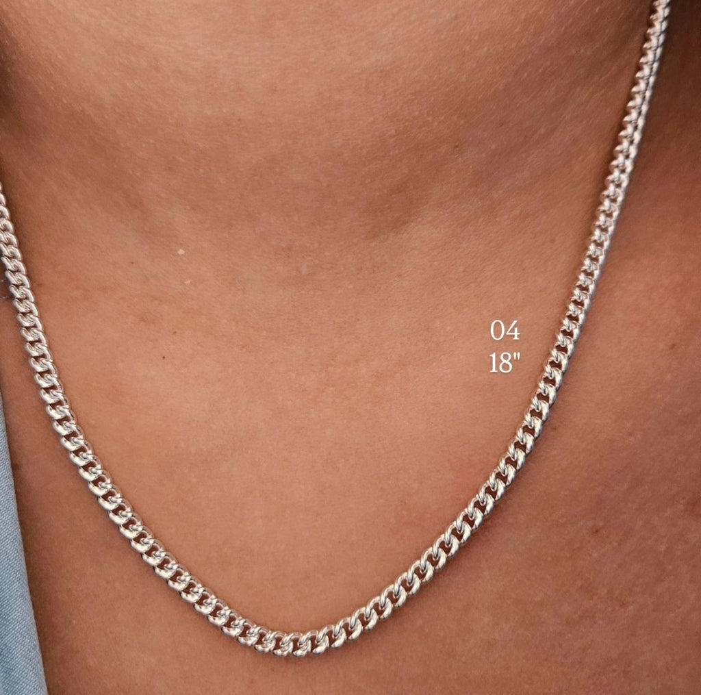 Sterling Silver Curb Chain 04