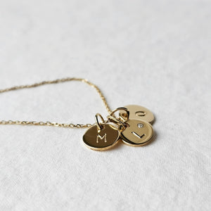 Little O Necklace- Gold