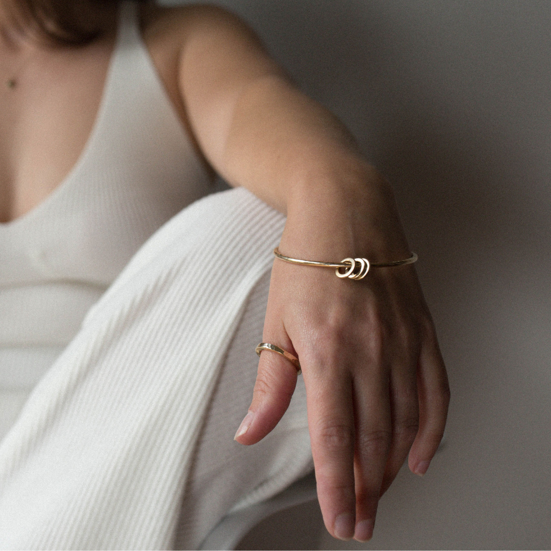 Gold Spica Ring
