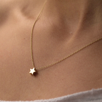 Gold Stella Star Necklace