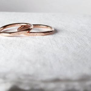 Gold Mini Signet Ring- Alya Ring