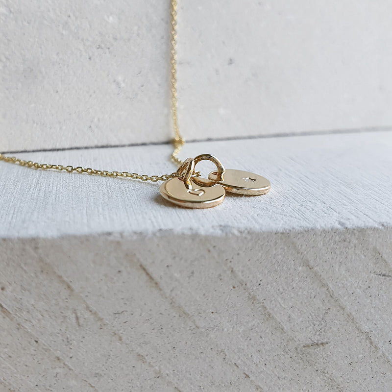 Gold Little O Necklace