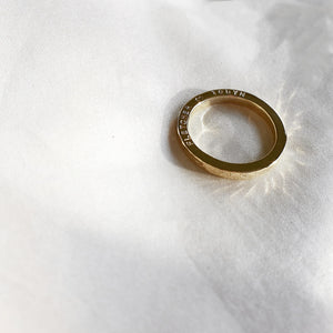 Gold Spica Ring