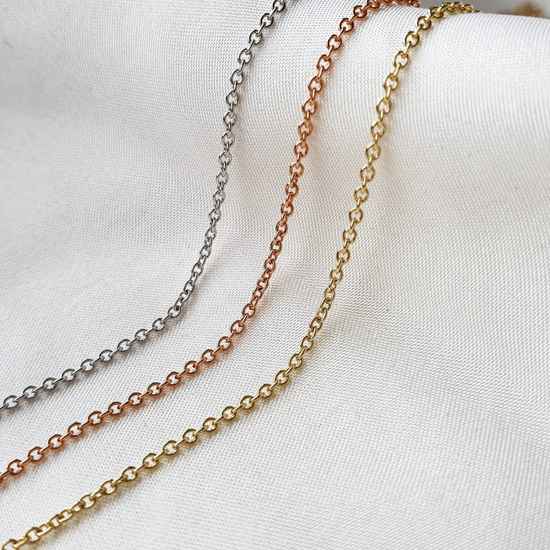 (Bespoke) Timeless Trace Chain- Solid Gold