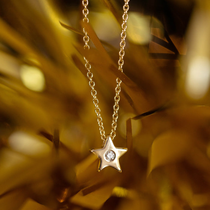 Gold Starlights Stella Necklace