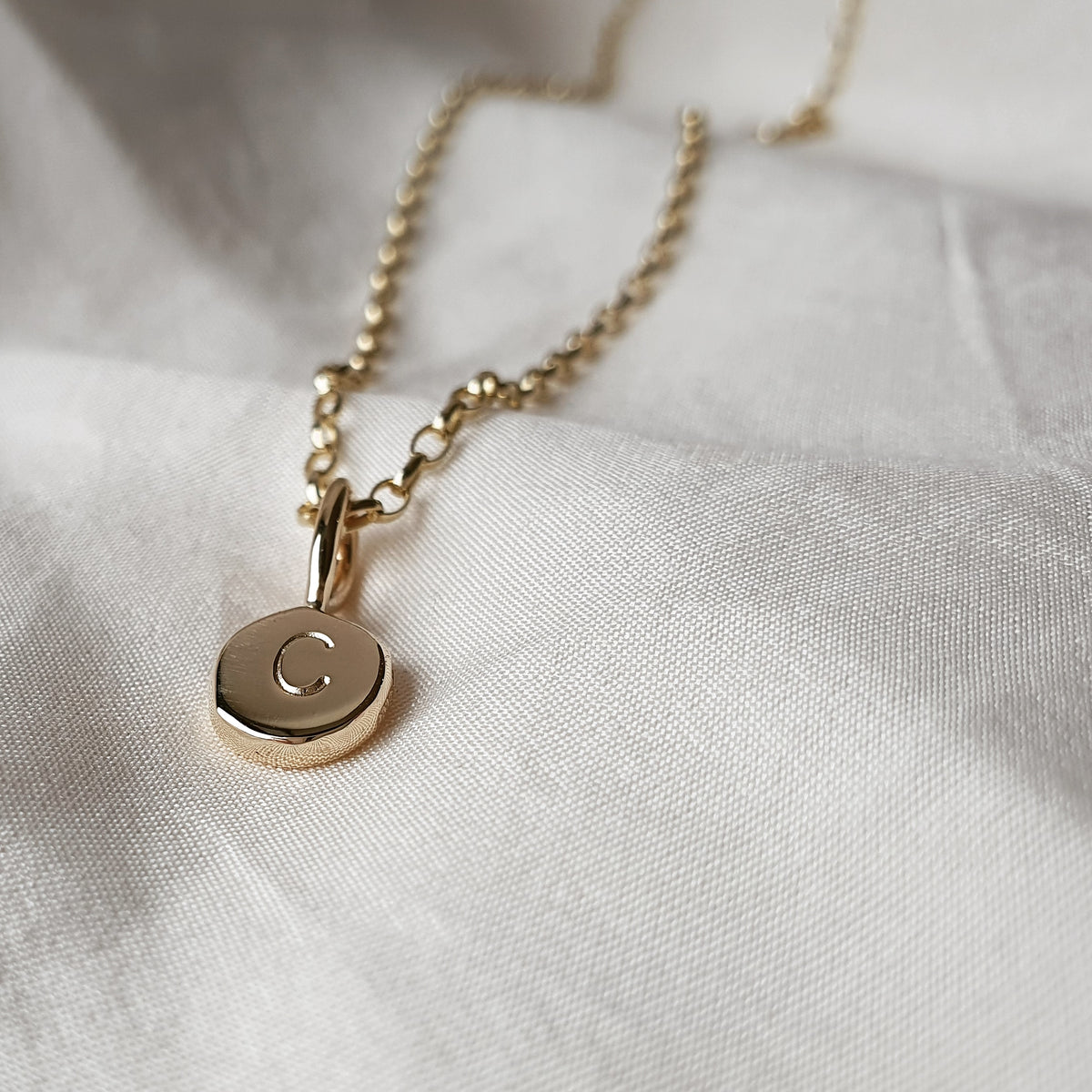 Gold Capella Organic Necklace- Small