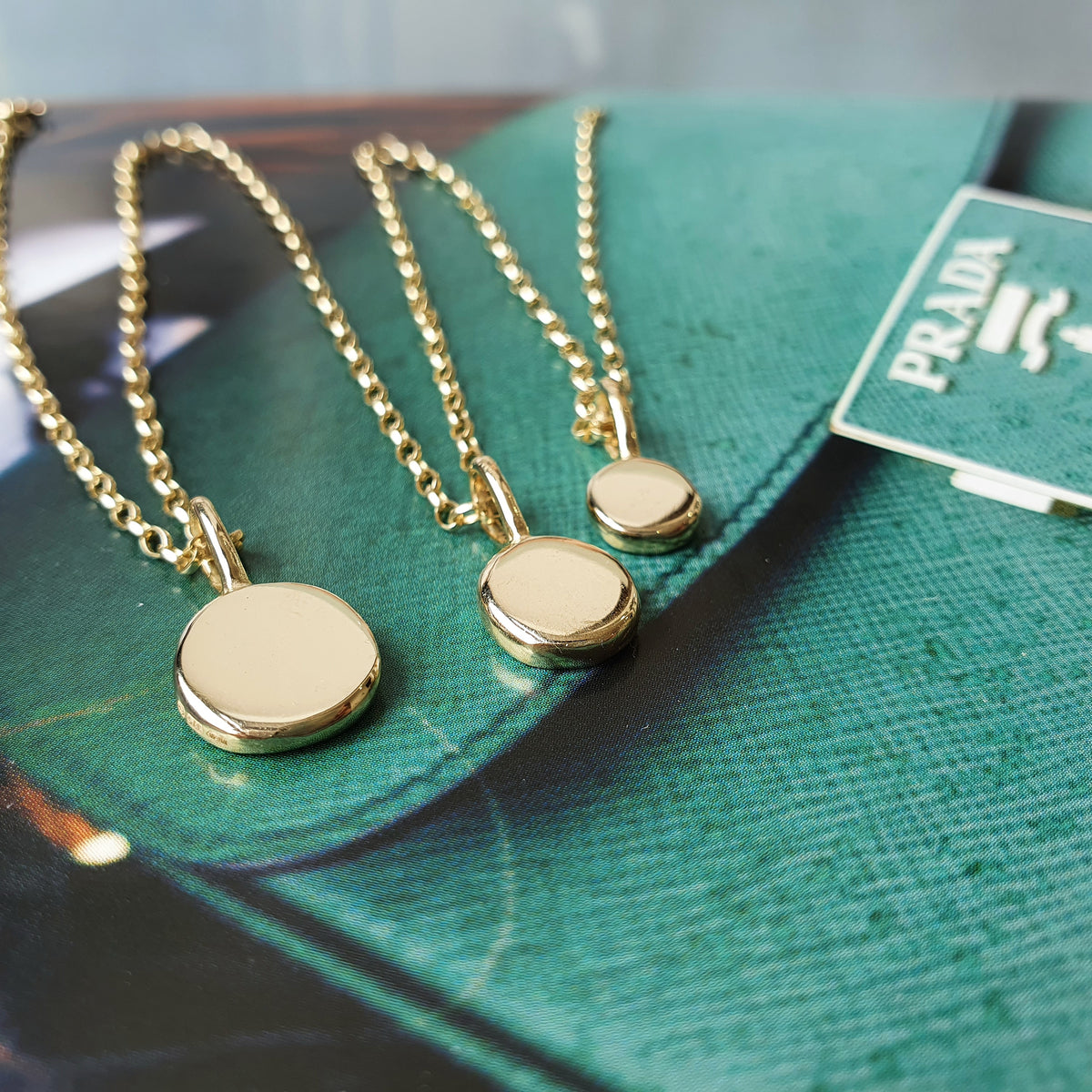 Gold Capella Organic Necklace- Small