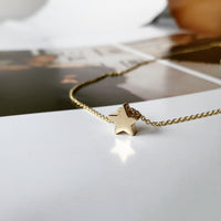 Gold Stella Star Necklace