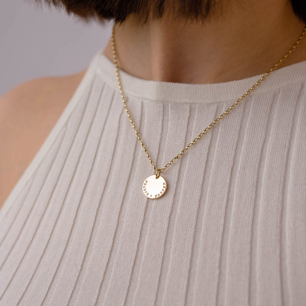 Gold Sun Necklace (Large)